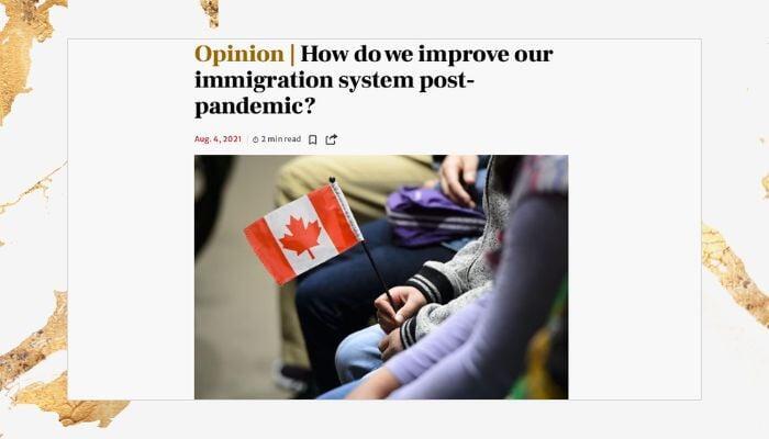 Improving our Immigration System Post-Pandemic